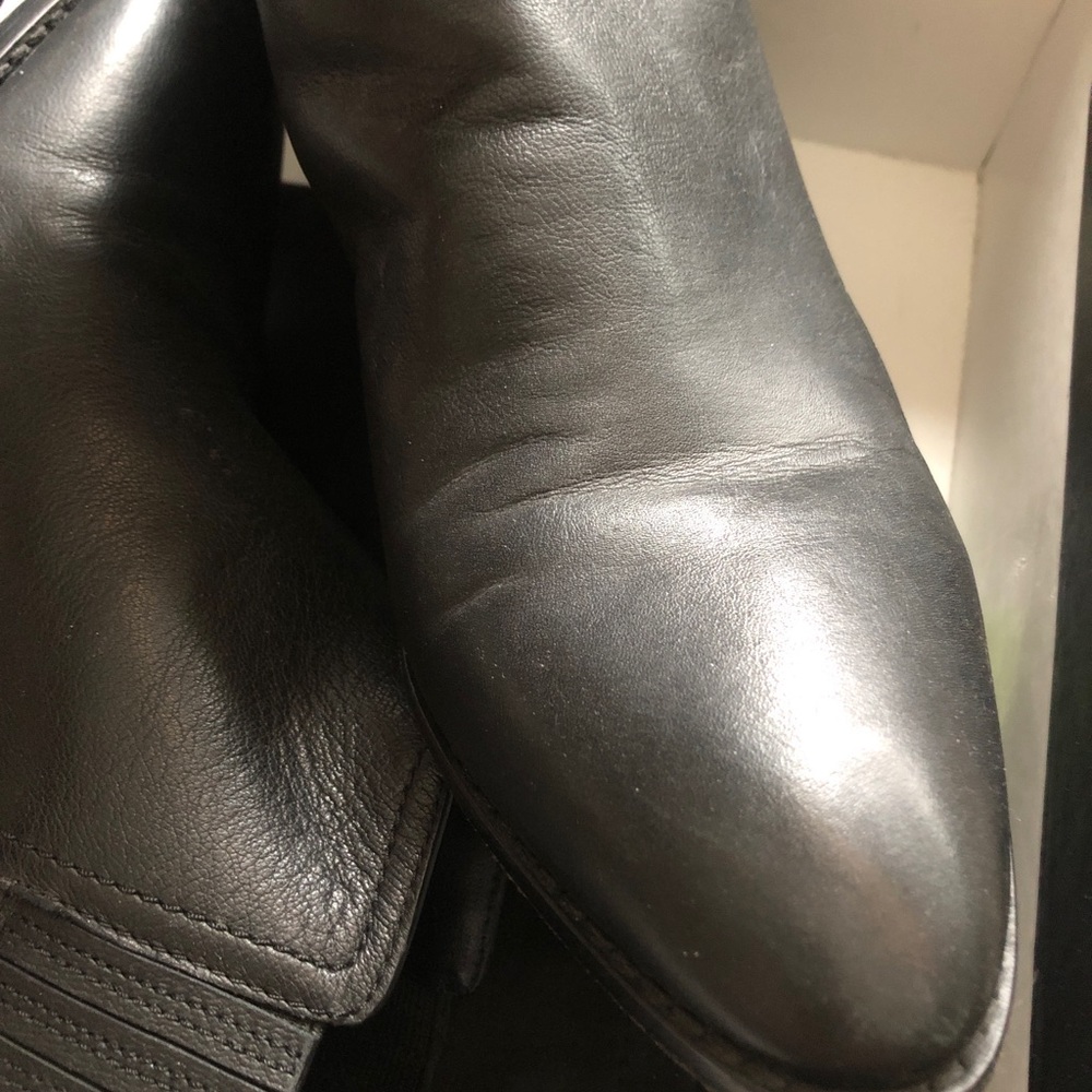 Alexander Wang Kori cut out boot black leather and chrome sz 37 Host Pick!! - Picture 4 of 8